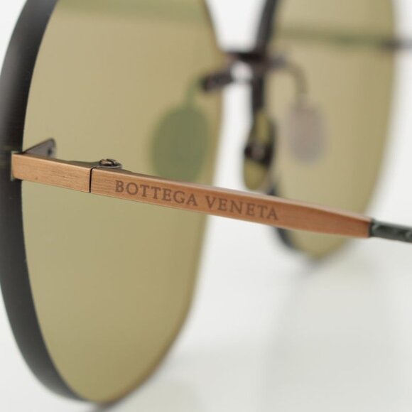Bottega Veneta Rimless Sunglasses Eyewear Bv0178 S Green 6316 main image 6